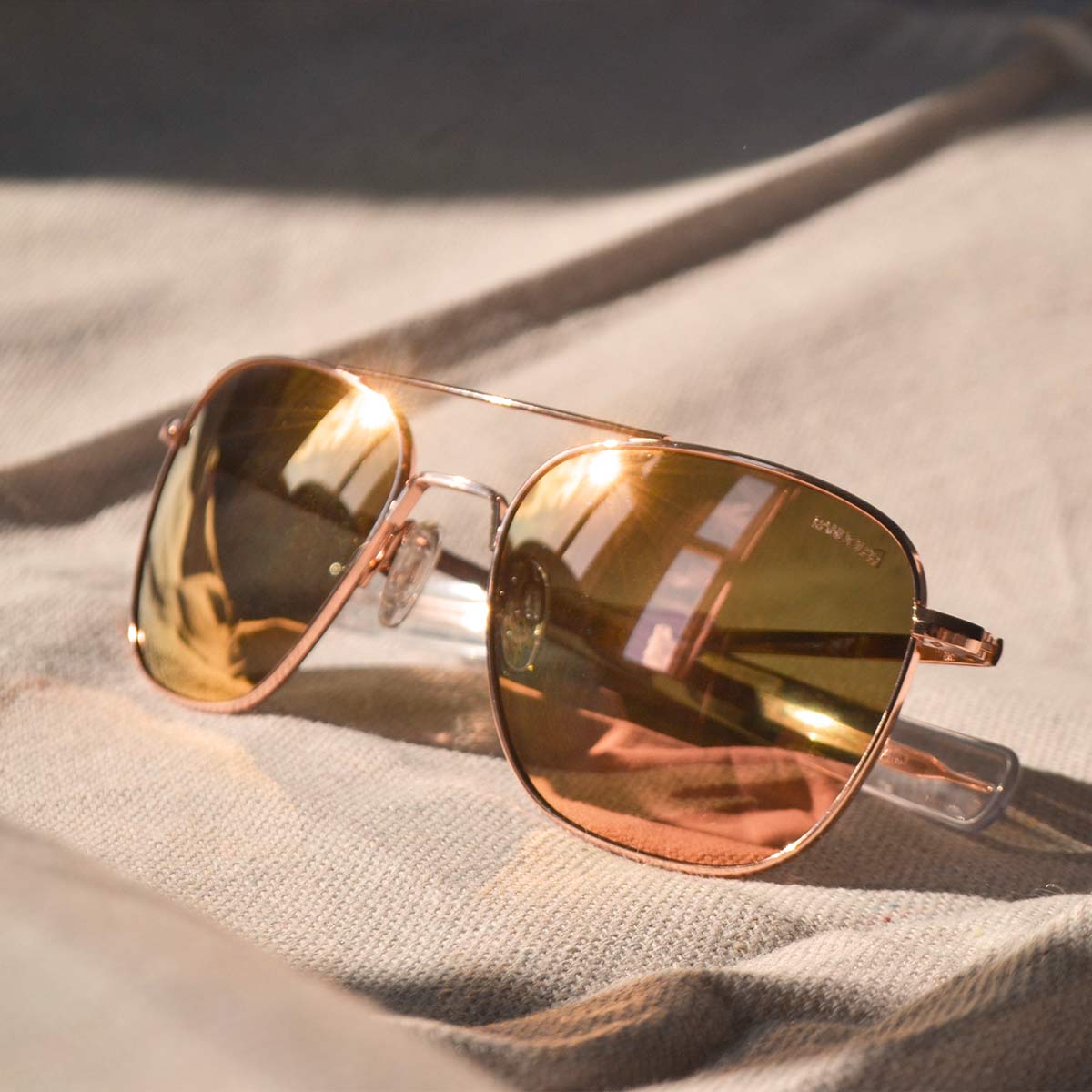 Aviator - 22k Rose Gold & Rose Gold - Prescription  display picture 2