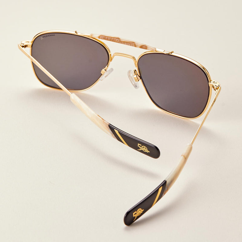 50th Anniversary Aviator II Sunglasses - 23k Gold