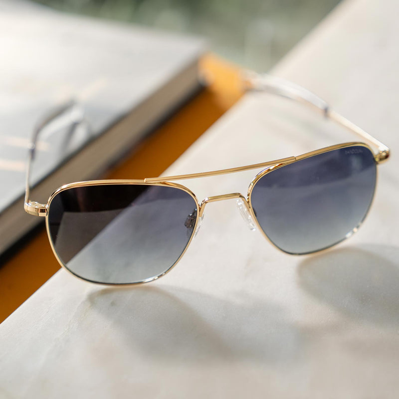 Gafas Randolph Sunglasses Aviator Made In usa 23k