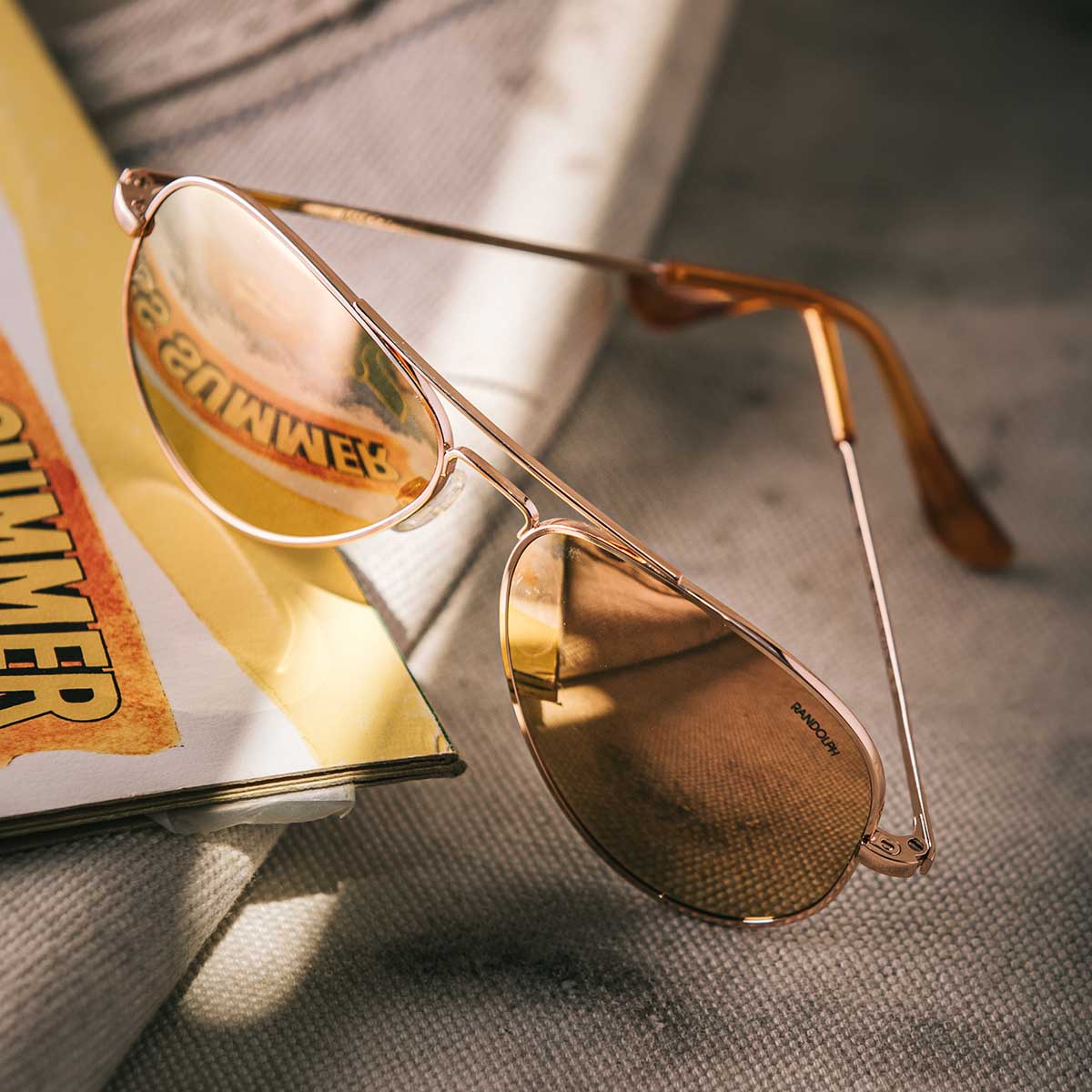 Concorde - 22k Rose Gold & Rose Gold - Prescription Sunglasses