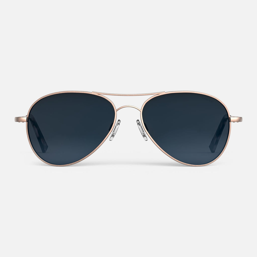 Amelia 22K Satin Rose Gold & Slate