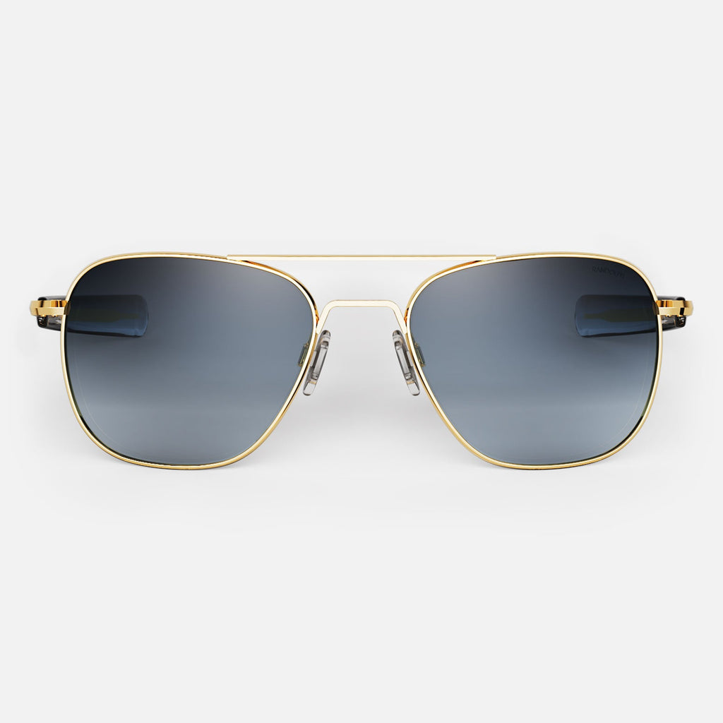 カタナ♡Randolph Aviator U.S.A Aviator Fusion Matte Chrome & Blue Sapphire Inlay | Randolph USA