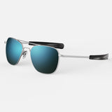 Aviator - Matte Chrome & Cobalt