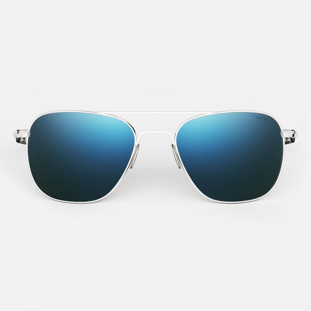 Aviator 23K White Gold & Cobalt