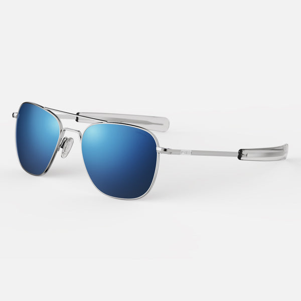 Aviator - Bright Chrome & Atlantic Blue