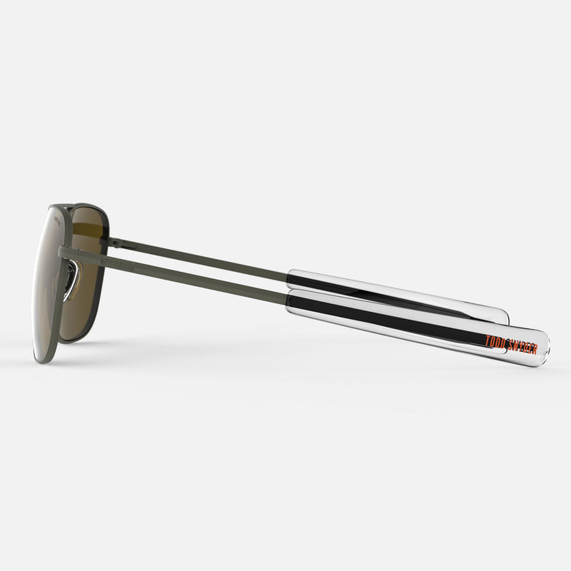 Military Olive & American Tan Polarized Glass Lens