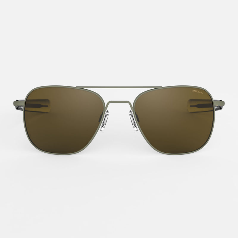Military Olive & American Tan Polarized Glass Lens