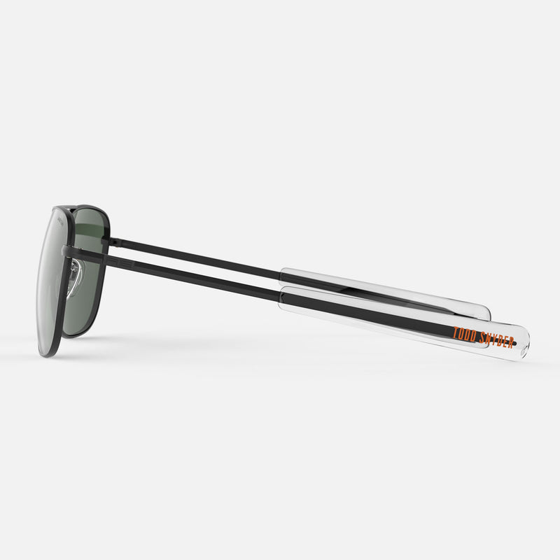 Matte Black & AGX Polarized Glass Lens