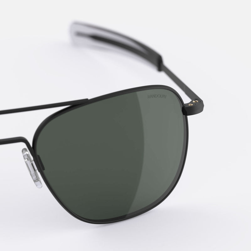 Matte Black & AGX Polarized Glass Lens
