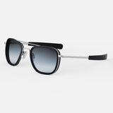 Aviator Fusion - Matte Chrome & Slate
