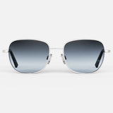 Cecil - Satin Silver & Slate