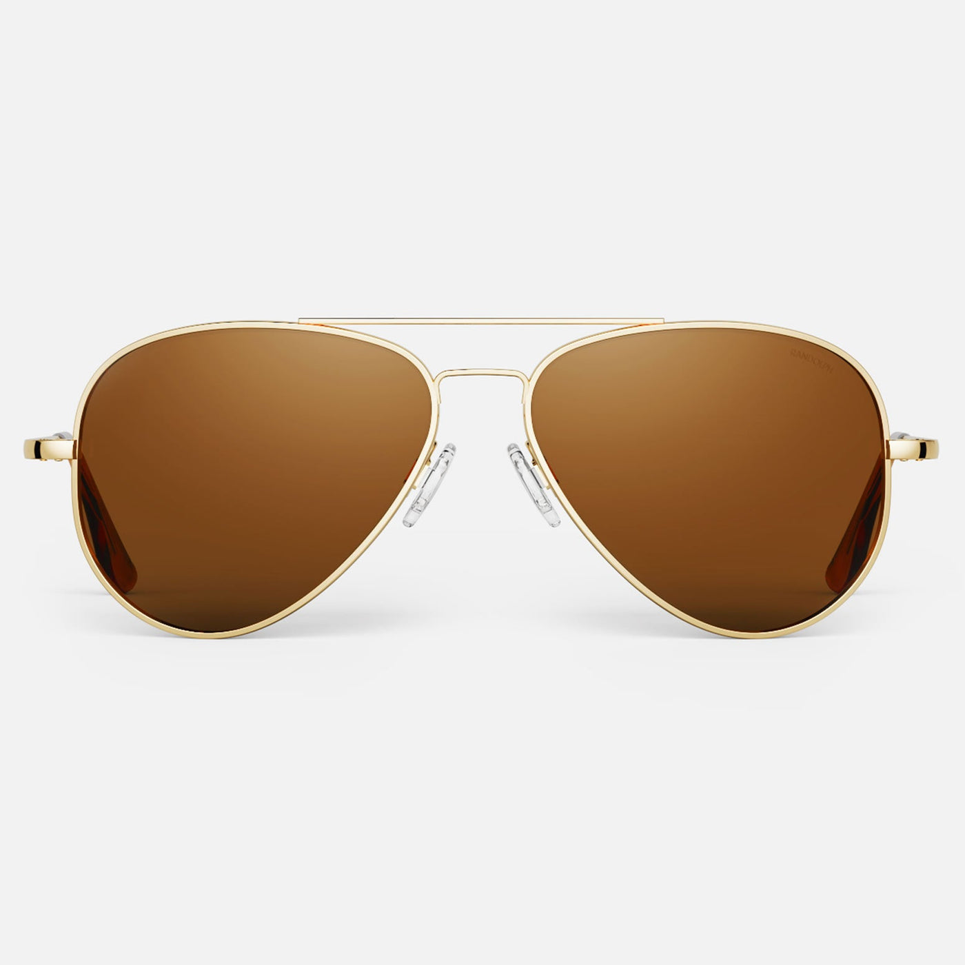 Concorde 23K Gold & American Tan Sunglasses | Randolph USA
