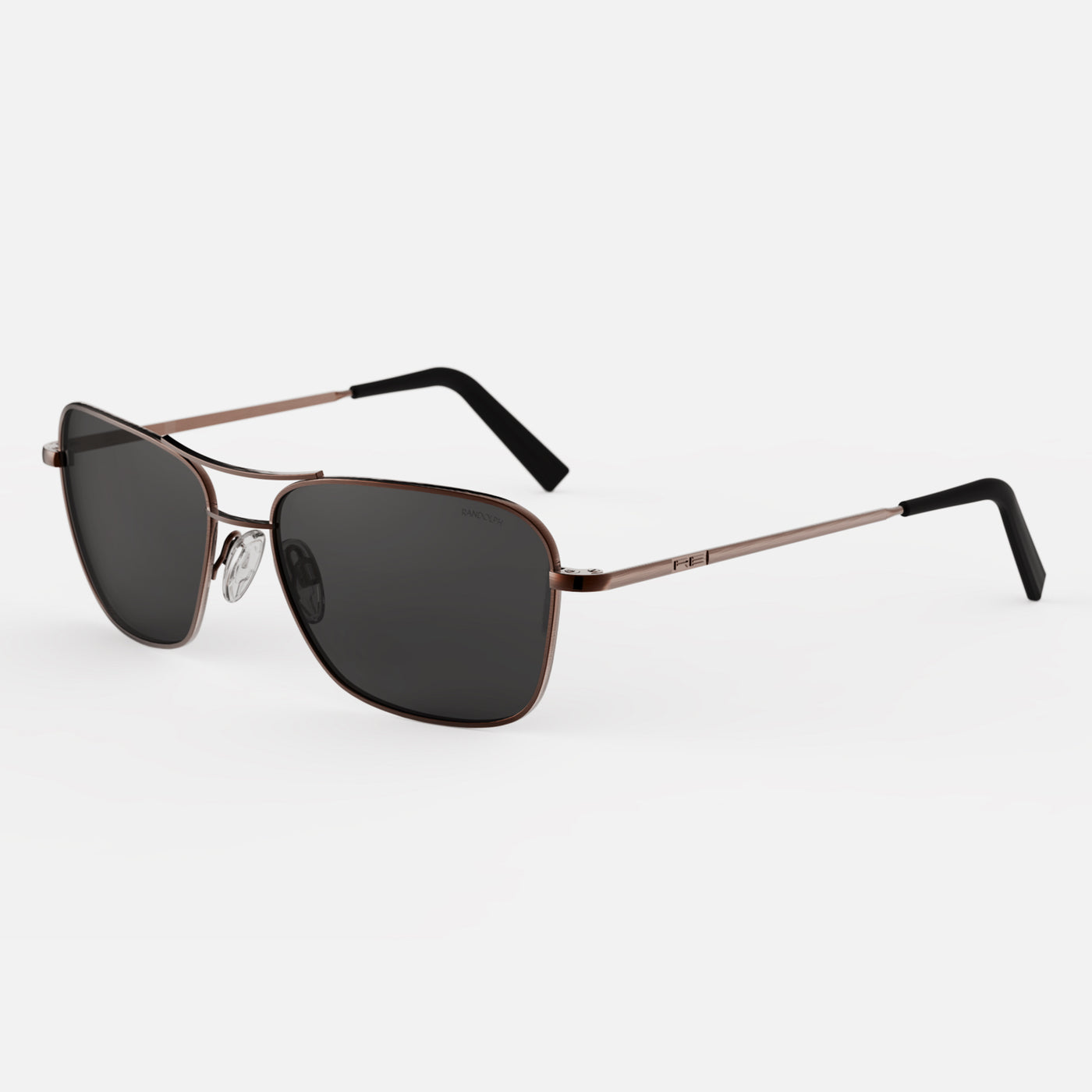 Corsair Bronze Oxide & American Gray Sunglasses | Randolph USA display picture 1