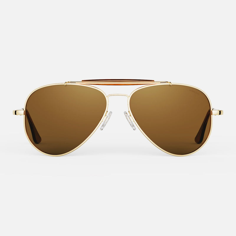 Sportsman Vintage Aviators with Brow Bar Randolph USA