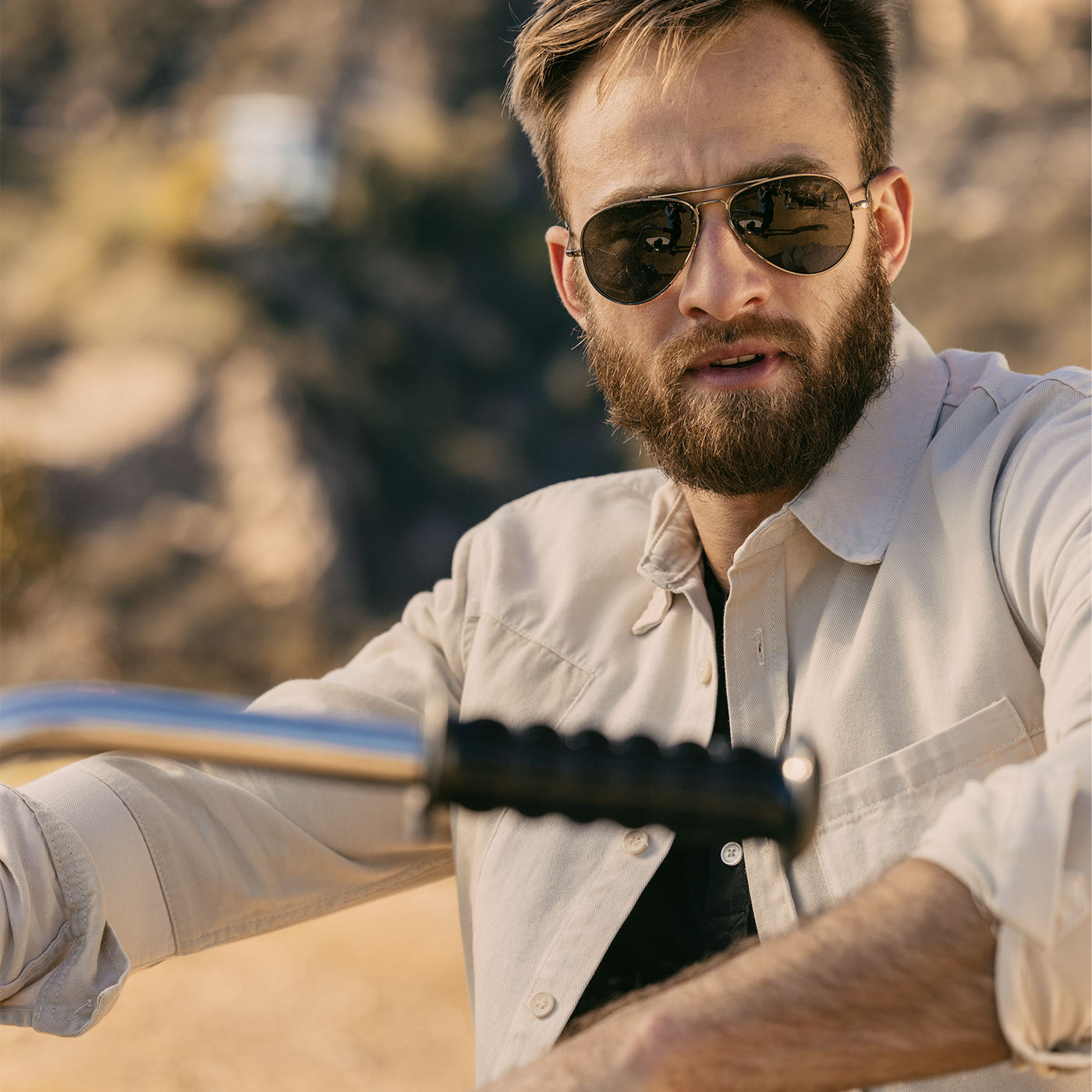 Concorde Gunmetal & AGX Sunglasses | Randolph USA